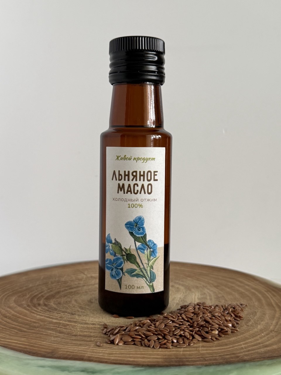 Льняное масло